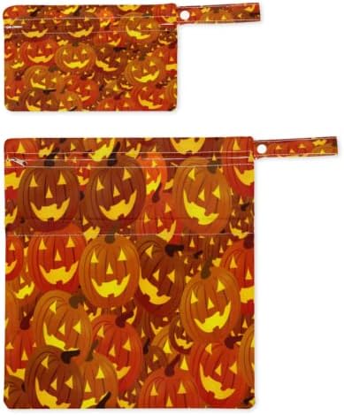 Мокра Суха чанта за Хелоуин за подробности Молокоотсоса, 2 пакета Мокри чанти за бански костюми, Водоустойчива чанта за мокри бански, Чанта