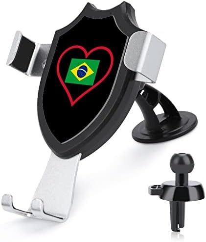 Love Brazili Червено Сърце Планина за Телефон за Автомобил, Универсална стойка за Мобилен телефон арматурното табло, Предното Стъкло
