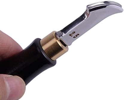 Инструмент за скошивания кантиращи нож от неръждаема стомана, Биговка, Малка Канавка, инструмент за маркиране на занаятите - (Цвят: 1,5 mm)