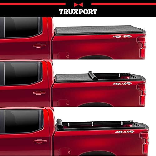 Калъф за ски багажник TruXedo TruXport Soft Roll Up|272401 | Подходящ за 2019-2023 Chevy/GMC Silverado/Sierra, работи с вратата