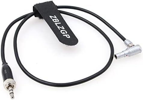 ZBLZGP Правоъгълен 00B 5-Пинов конектор за Определяне на Аудиокабеля 3.5 мм TRS Жак за Sony D11 камера ARRI Alexa Mini Z CAM E2