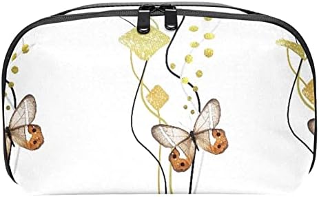 Косметичка за жени, очарователен вместительные водоустойчиви козметични чанти, чанта за тоалетни принадлежности с пеперуда, органайзер
