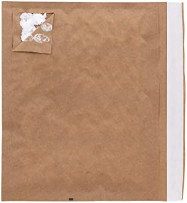 Пощенски пликове с подплата Duck 2, Самозаклеивающиеся, Подходящи за вторична преработка, 100 опаковки, 8,8 x 10,7 инча, Кафяво