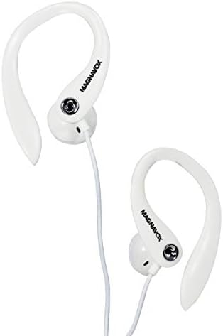 Magnavox MHP4854-WH ушите с микрофон и Дръжки кабел бял цвят