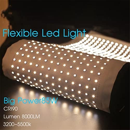 SLSFJLKJ Гъвкави led лампа за видеозаснемане в два цвята FL-3060A с Размери 30*60 см CRI 95 3200 K 5500 K с дистанционно управление