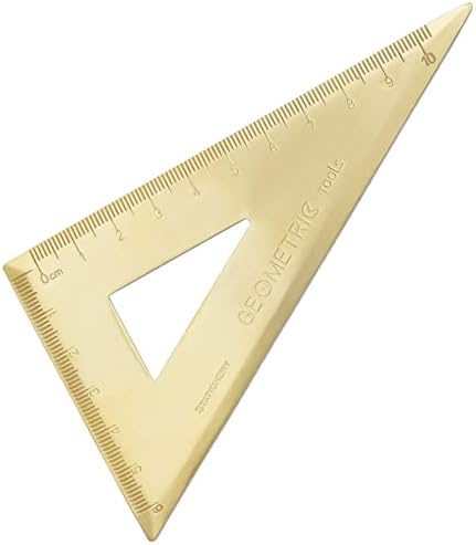 CKLT Златна Латунная Линия 15 см, дебелина 0,06 инча, Здрава Пряка Линия, Метална Запомнете, Измервателен Инструмент, Канцеларски материали,