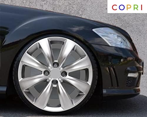 Комплект Copri от 4 Джанти Накладки 15-Инчов Сребрист цвят, Крепящихся болтове, подходящи за BMW