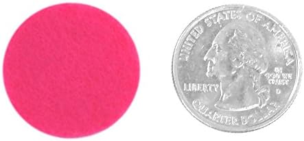 Игриви кръгчета от филц Ever After Розово, светло розово, лилаво и тъмно лилави цветове (1 инча - 200 бр.)