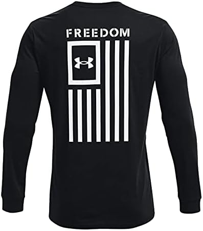 Нова мъжка тениска с дълъг ръкав на Under Armour Знаме на свободата