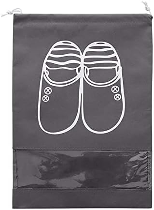 VEFSU Устата 80 грама Боклук на Сапата Преносим Стоп Чанта За Съхранение на Обувки Брандираната Кутия С Капак Нетъкан Пътен Контейнер За Обувки Под Леглото