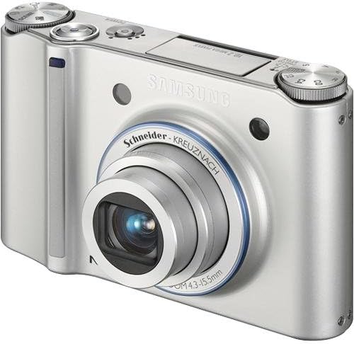 Цифров фотоапарат Samsung NV24HD 10,1 Mp с 3,6-кратно оптично увеличение сверхширокой стабилизация на изображението (сребрист)