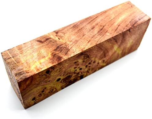 Стабилизиран Заусенцовая дървен материал Дървен Блок Завъртане на Заготовката Дръжка на Нож Ножове Нож За стабилизиране на сок от Кактус (#274)