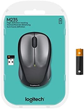 Mouse M235, Безжична, Черна