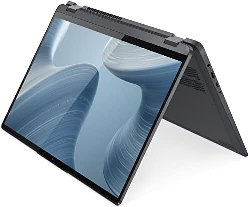 Лаптоп Lenovo 2022 Flex 5 2-в-1 с 16-инчов сензорен екран WUXGA, 12-та процесор Intel Core i7-1255U, 10-ядрена графика Iris Xe,