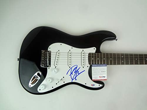 Post Malone Beerbongs & Bentleys Подписаха Автограф Fender Guitar PSA/DNA COA