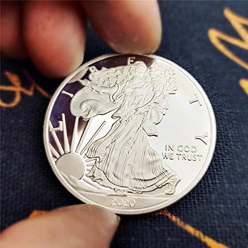 Американската Статуя на Свободата на Валута Повикване сребърно покритие Копирни Колекция от Монети Възпоменателни монети Американска монета 1 унция Изискана Кол?