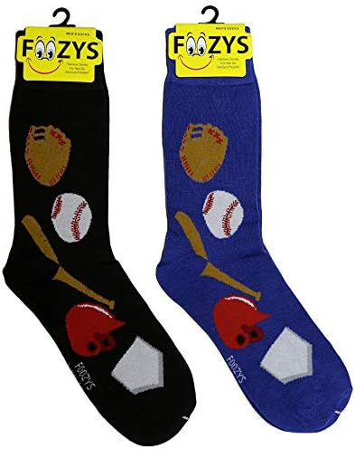 Мъжки чорапи Foozys Забавни Crazy Cool на тема спорт, Новост, Чорапи за екипажа | В комплект по 2 Чифта два цвята