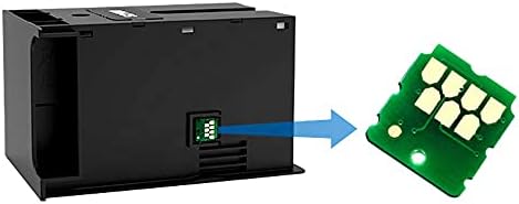 COCADEEX Подмяна на кутии за обслужване възстановени мастило за S2100, за принтер SureColor SC-F570 SC-F571 T2170 T3170 T5170