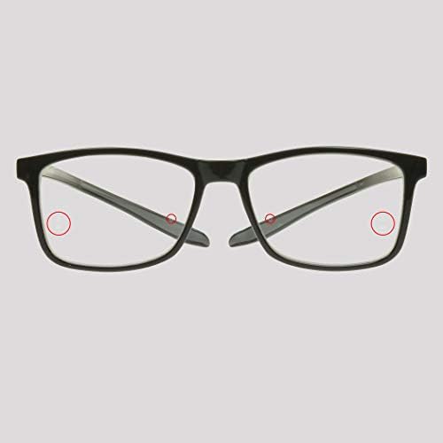 ProSport Мультифокальные Прогресивни Очила с 3 Увеличениями в 1 Линзе Без Линии За Компютърни Игри, Очила за Четене за Мъже и Жени