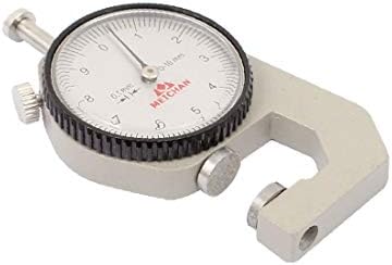 X-DREE Обхват на измерване от 0 до 10 мм, с точност от 0,02 mm, дебелометрия на циферблата C-05 (от 0 до 10 мм, медицински диапазон от 0,02 мм, точен индикатор за работа на циферблат