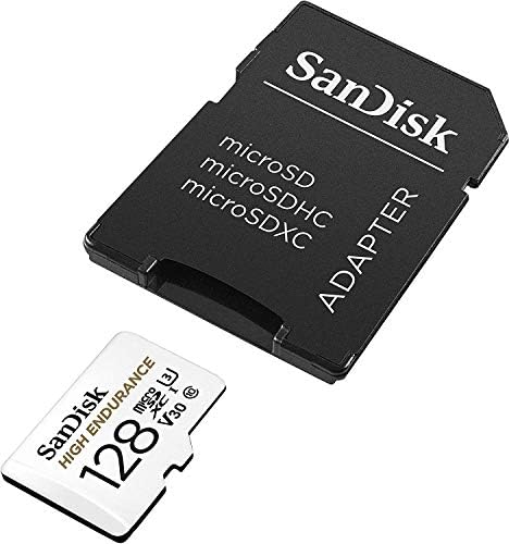 Карта памет SanDisk 128 GB повишен капацитет microSDXC (2 опаковки), за видеорегистраторов Garmin 57, 67 W, Mini 2, 47 серия