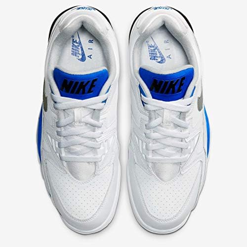 Nike Мъжки маратонки Air Cross Trainer 3 Бял/Светло Сив Опушен-Racer Blue (CJ8172 100) - 12