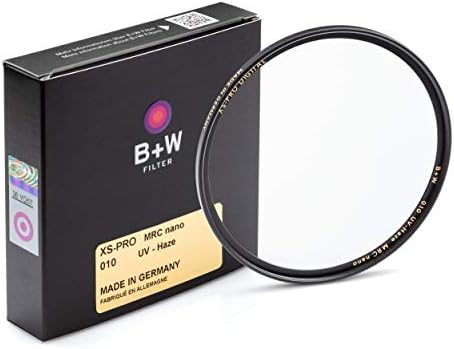 Филтър със защита от ултравиолетовите B + W 77 мм (010) за обектива на камерата - Определяне на Xtra Slim (XS-PRO), MRC Nano, 16 слоеве на