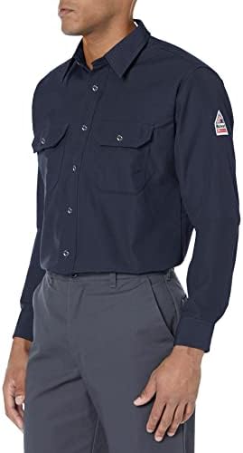 Пожароустойчива Единни Риза Bulwark 4,5 грама Nomex IIIA с приталенным ръкав и Колан