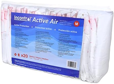 Гащи InControl - Active от незадържане на въздуха (20 пакети) (Среден размер)