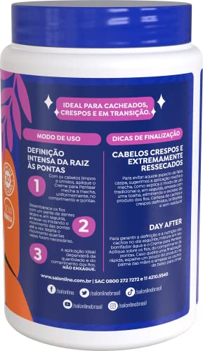 Салонная линия - Linha Tratamento (Крем за коса) - Nutricao Reparadora 1000 Грама - (Колекция салонной линии за грижа (крем за чесане) - Хранителна