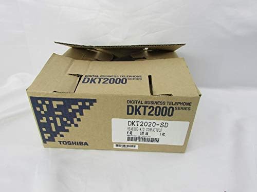 Toshiba DKT2020-Телефон с дисплей SD скара на дървени 2020-SD (обновена)