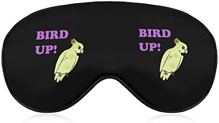 Мека Маска за очи Bird UP Затваря очите Ефективна Затеняющей Превръзка Удобна Маска за Сън с Еластична Регулируема Каишка