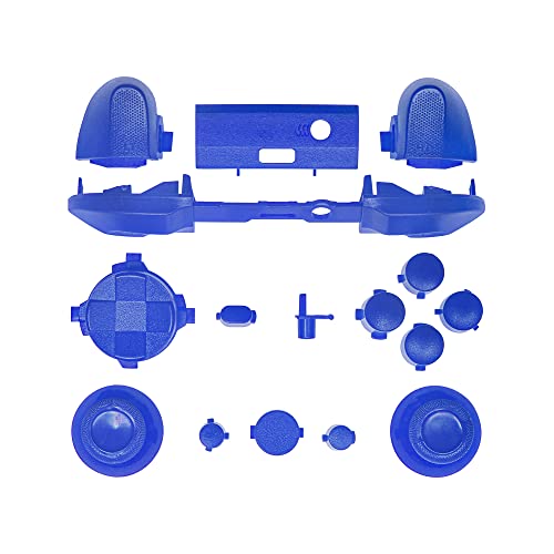 Yiootop Набор от сменяеми бутони, цветове Хром, комплекти за модове за Xbox X series / S, Резервни части, Брони, Вода, D-pad