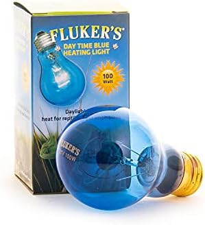 Синя лампа дневна светлина с нажежаема Жичка Fluker за Влечуги и Земноводни, 100 W