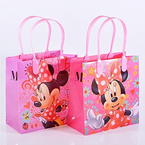12шт Disney Мини Маус вечерни чанти с плячка за рожден ден, весел подарък пакет, отличен, подходящ за парти по случай рождения