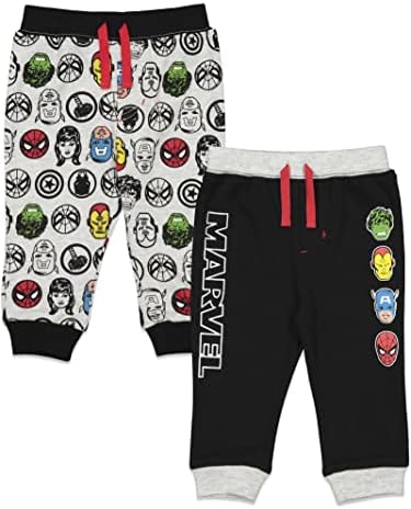Marvel Отмъстителите Хълк Черна Пантера Капитан Америка 2 Опаковки Панталони за Новородени бебета и Малки Деца