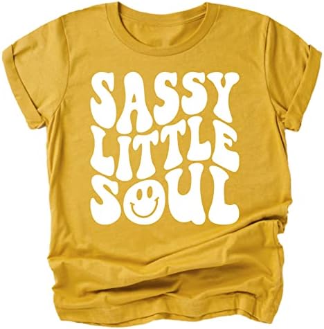 Риза Sassy Little Soul за Бебета и момичета по-Малки деца