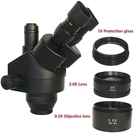 KXA 3.5 X-180X Двойна Бум Simul Фокусный тринокулярный стереомикроскоп Промишлена запояване 38MP Инструменти за камера, HDMI,