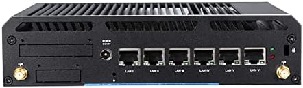 Защитна стена, OPNsense, VPN, Микро-Устройство за мрежова сигурност, Рутер, КОМПЮТЪР, Intel Core I3, 6006U, HUNSN RH03, Без вентилатор, WiFi, HDMI, 4 x USB, COM, 6 x I211AT LAN, 8G RAM, SSD 512G
