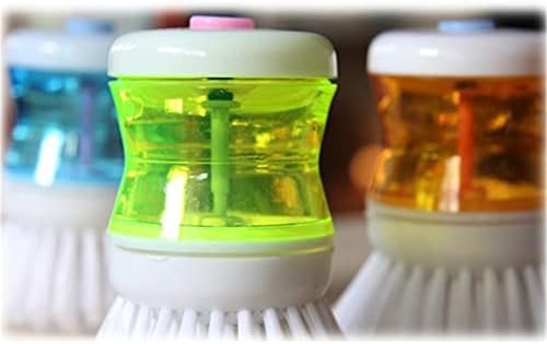 Четка за миене на съдове за кухня, трапезария и бар-U-M DurablePULABO различни цветове с дозатор за течен сапун за миене на съдове и за почистване
