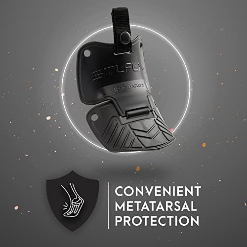 STLFLX - MetGUARDZ™ Защита на плюсневой кости за защитни обувки, Защита плюсневой кости и връзки за обувки /работни обувки, SEN 600, версия дантела