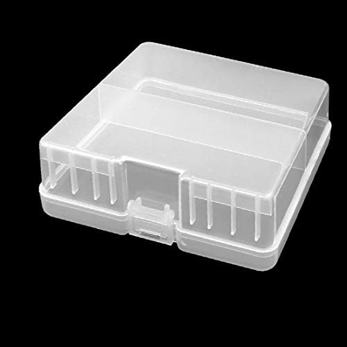 Твърд пластмасов куфар X-DREE, Държач, Кутия за съхранение, Контейнер за батерии 100 x AA (Строгото съхранение в пластмасови бутилки на 100 x AA батерии