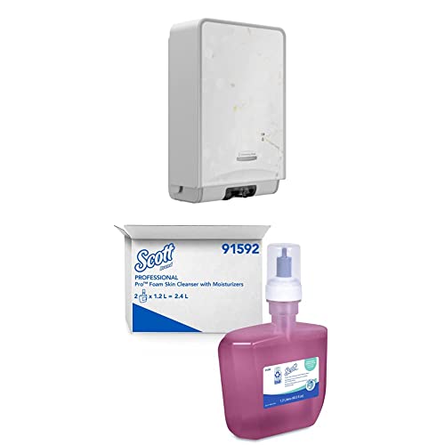 Автоматично дозиране система сапун и дезинфектанти Kimberly-Clark Professional ICON™ (58734) с лицева панел под формата на черешов цвят;