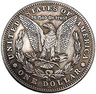 Американски Морган Скитник Колекция Възпоменателни монети от 1881 година в Бог, на Когото Можем да Вярваме, Жената-Демон, Декорация