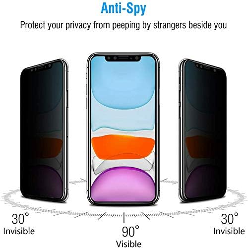 Защитно фолио за екрана Ytaland Privacy за OnePlus 11 / 11R, [2] [3D Изогнутое кристал], Защита от надзъртане, Без мехурчета, Фолио, изработени