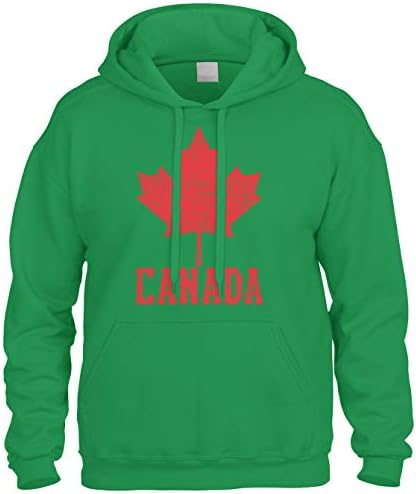 Cybertela Канадски Флаг Канада Кленов Лист Hoody Hoody С качулка