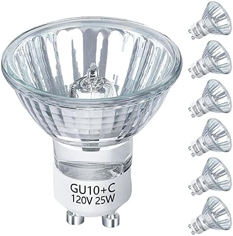 Sevici GU10 Халогенна лампа 120 50 W Лампа GU10 с регулируема яркост от 2700 До Топло Бяла Светлина-Дълъг живот MR16 GU10