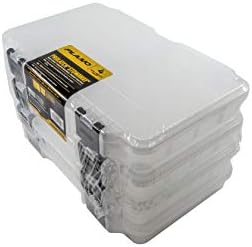 Кутия за принадлежности Plano ProLatch 3650 за безбилетников | 4 опаковки, Бистра
