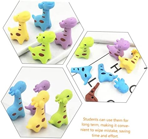 Operitacx 72 Бр Изтривалка За Животни-Детски гумички за триене Подарък 3D Подвижна Пластмаса