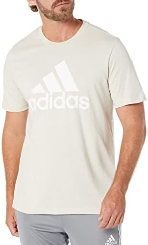 мъжки Основна спортна тениска с емблемата на адидас